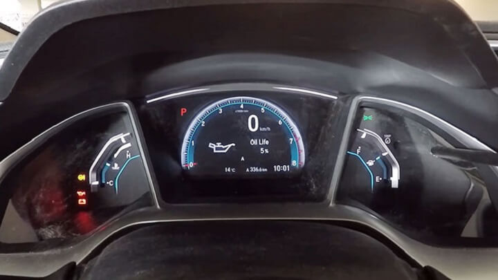 How to Reset the Oil Life on a Honda Civic 2016